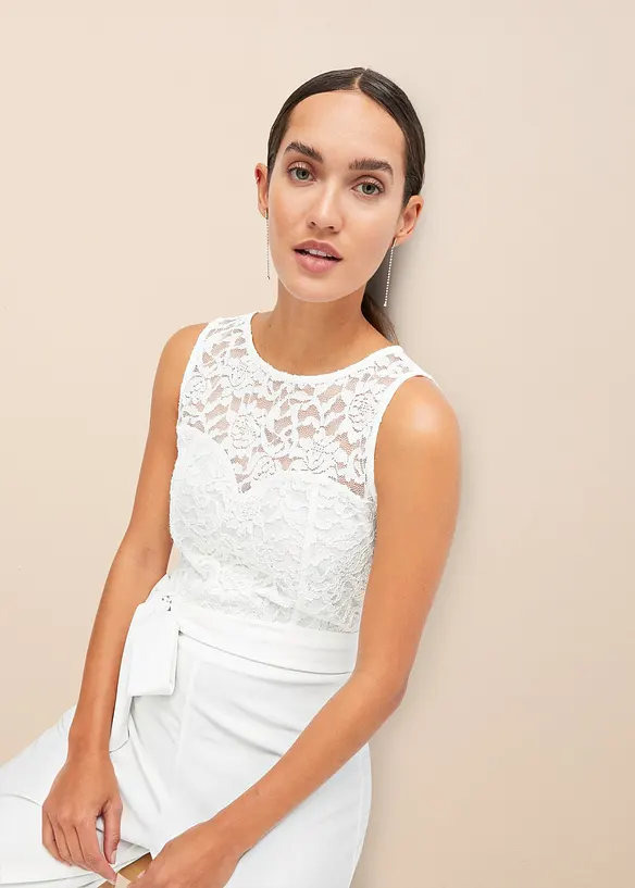 Combinaison de mariée, bonprix