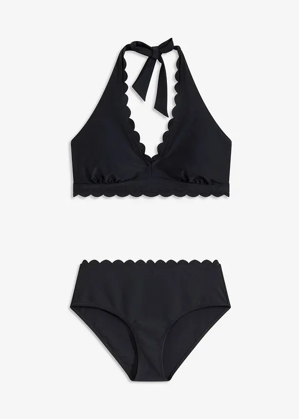 Neckholder Bikini (2-tlg.Set) aus recyceltem Polyamid, bonprix