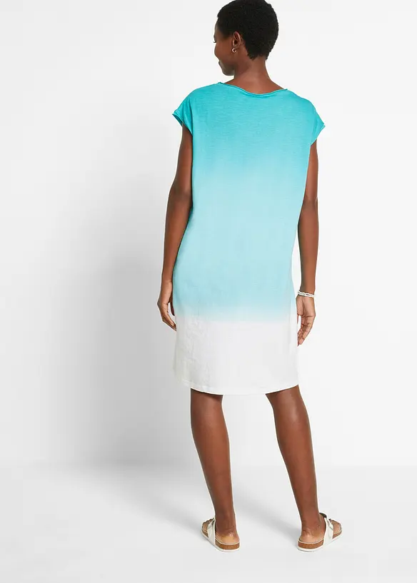 Robe T-shirt à effet ombré, bonprix
