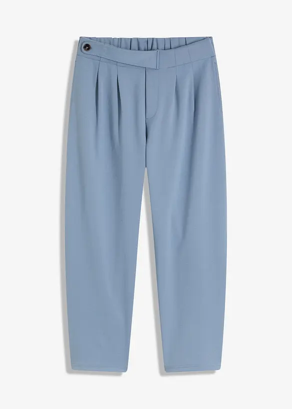 Pantalon en jersey à pinces, bonprix