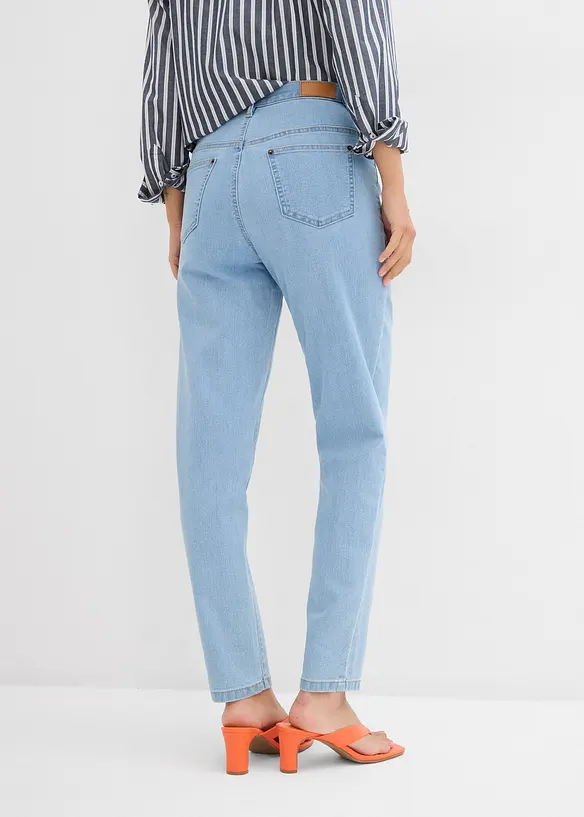 Mom Jeans High Waist, Stretch, bonprix