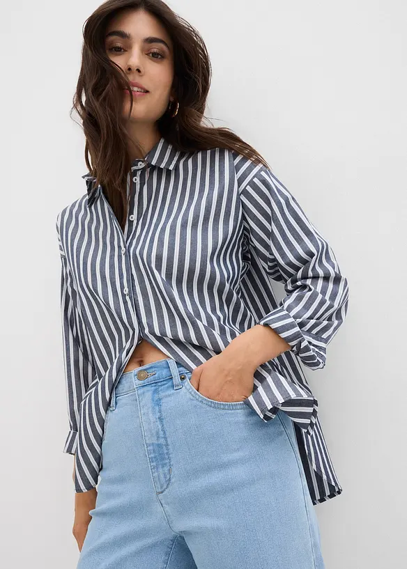 Mom Jeans High Waist, Stretch, bonprix