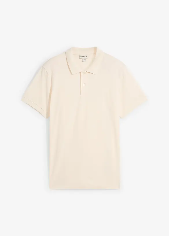 Polo en maille piquée 100% coton, bonprix