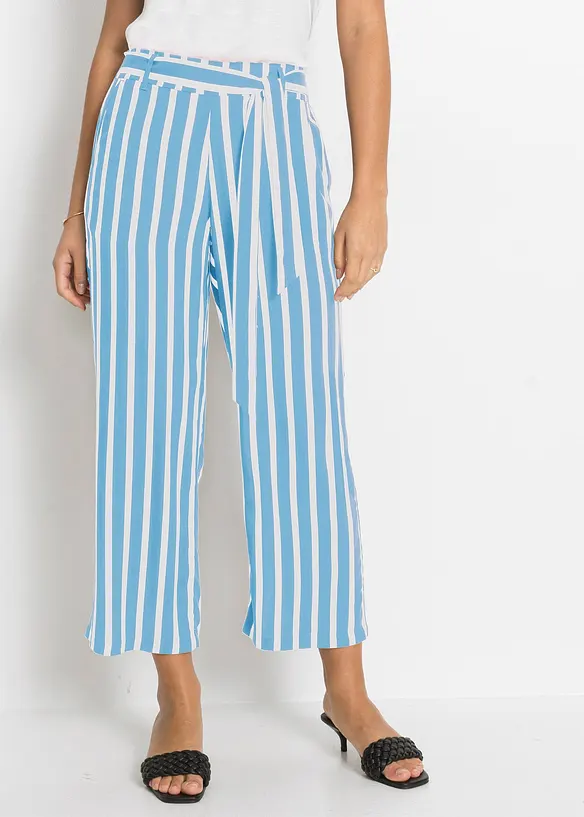 Palazzo-Hose mit hohem Bund, bonprix