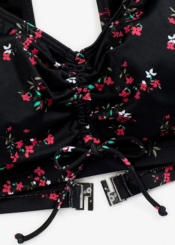 Bustier-Bikinioberteil mit Schnürung, bonprix