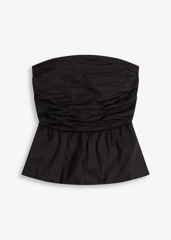 Blouse sans manches à base volumineuse, bonprix