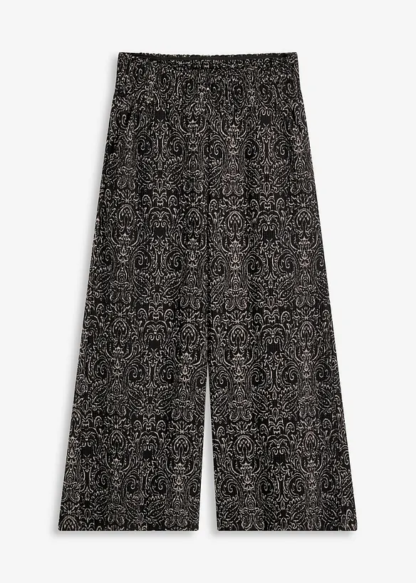 Jupe-culotte en jersey crêpe, bonprix