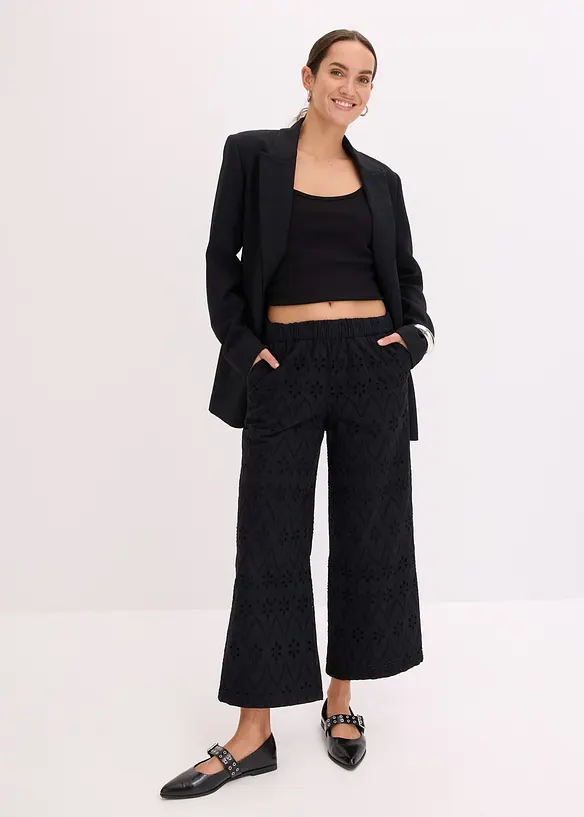 Culotte aus Lochstickerei, bonprix