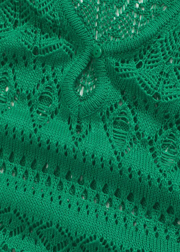 Maxikleid in Häkeloptik, bonprix