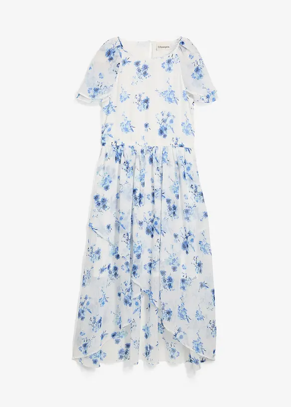 Robe en crêpe froissé, bonprix