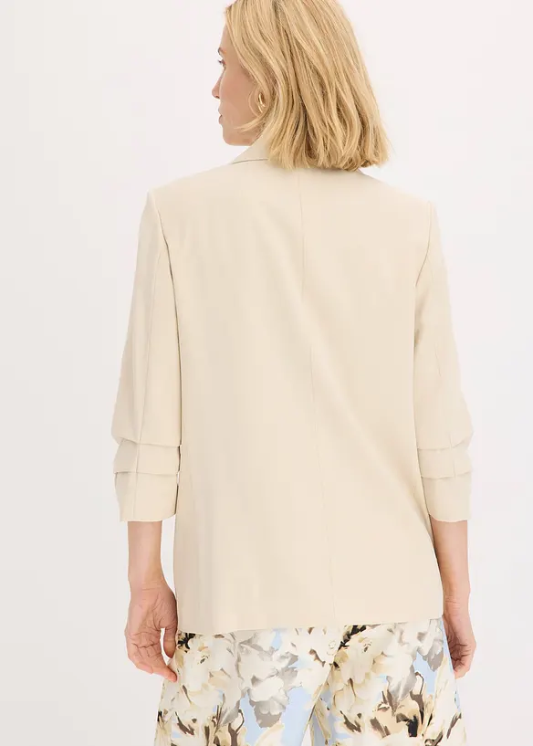Lockerer 3/4-Arm-Blazer aus Viskose, bonprix