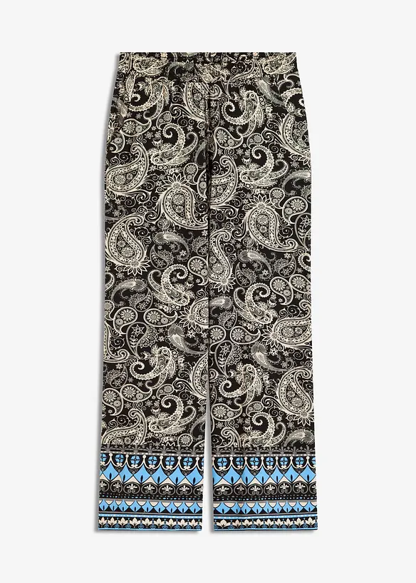Palazzo-Hose aus softem Viskose-Mix, bonprix