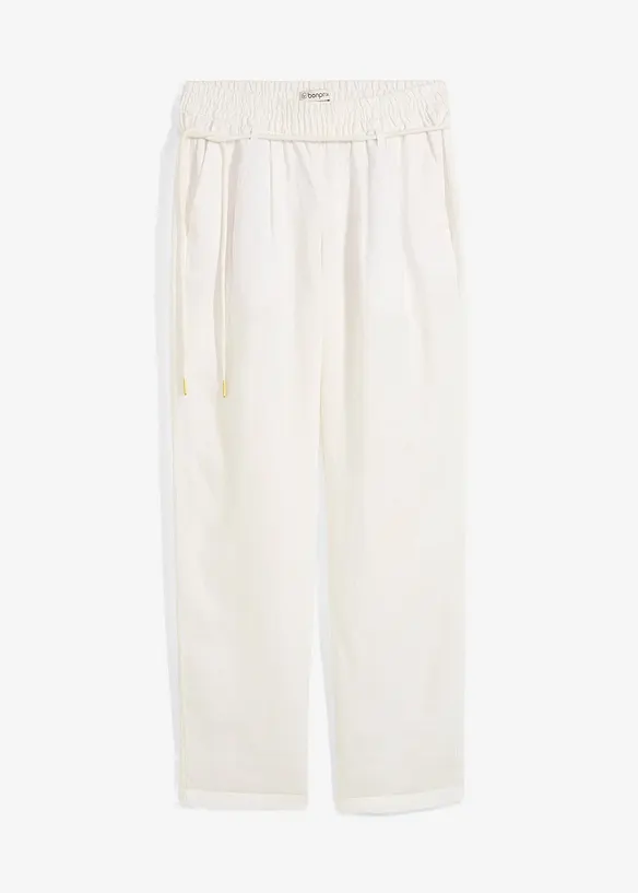 Schlupfhose aus reinem Leinen, bonprix