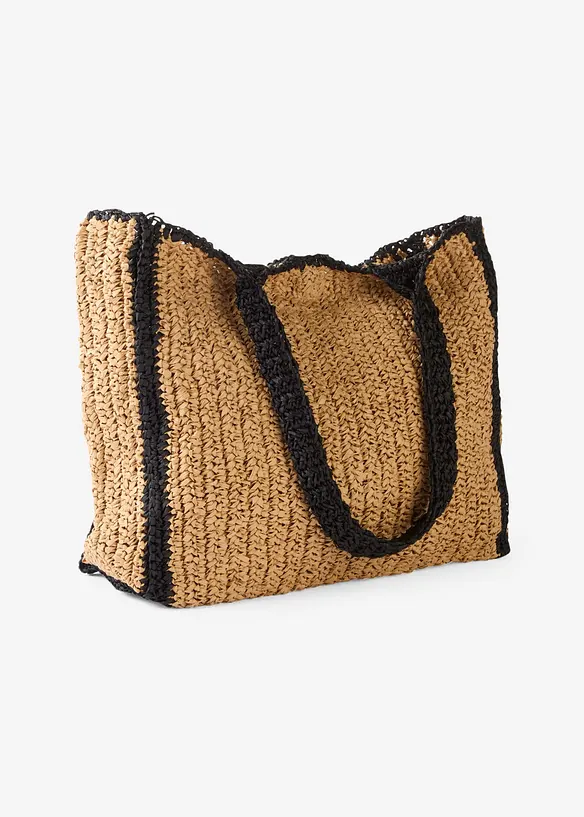 Cabas en paille, bonprix