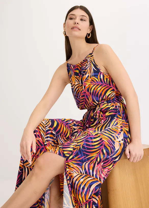 bedrucktes Jerseykleid, bonprix