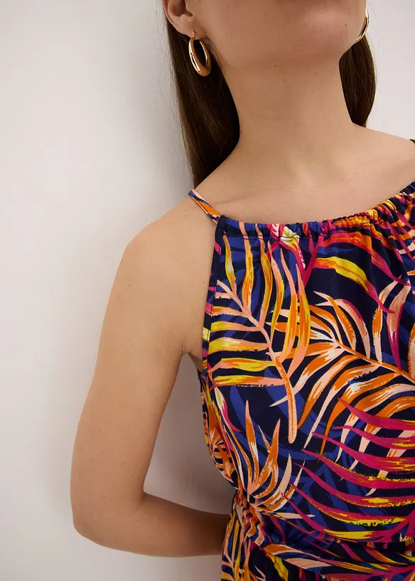 bedrucktes Jerseykleid, bonprix