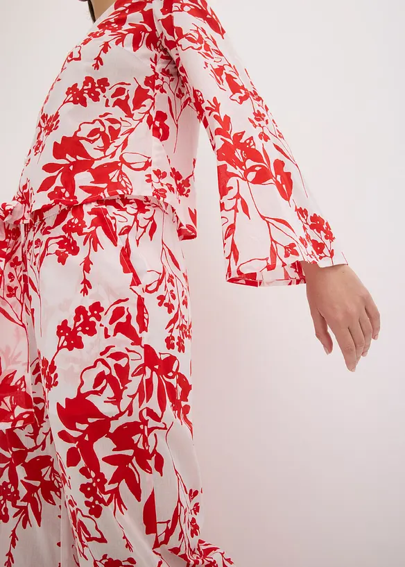 bedruckte Bluse aus reiner Baumwolle, bonprix