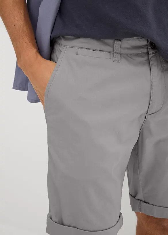 Chino-Bermuda aus reiner Baumwolle, Regular Fit, bonprix