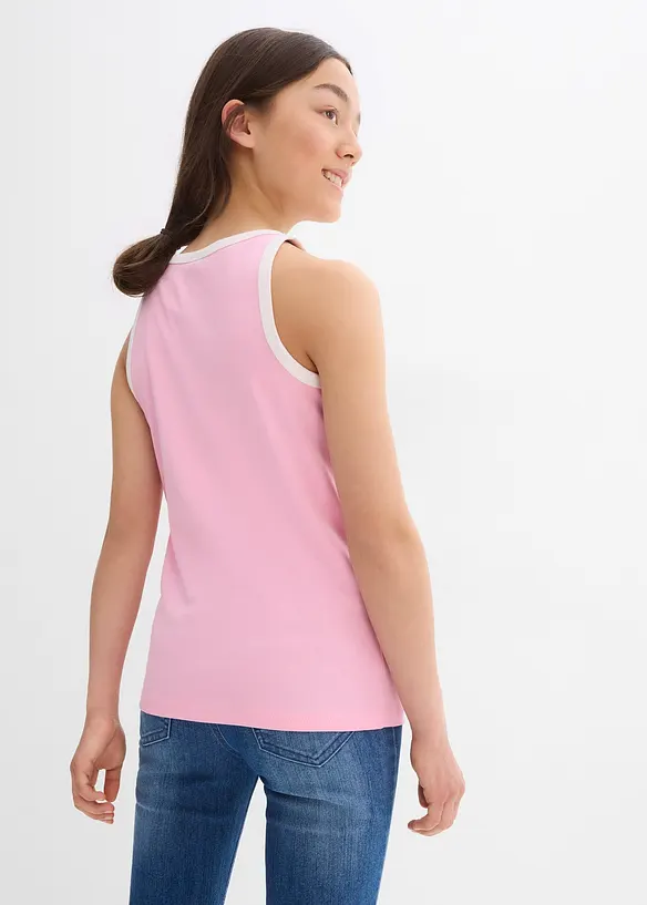 Top mit Bio-Baumwolle (3er Pack), bonprix