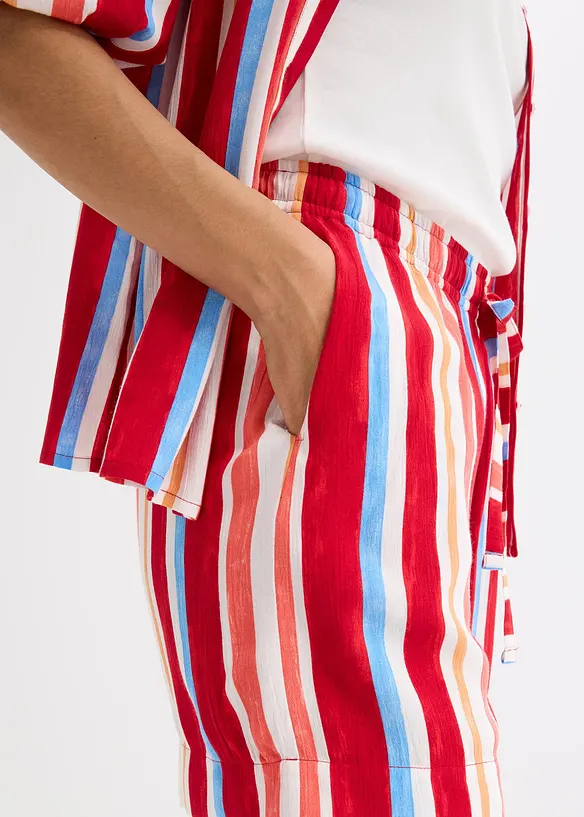 Short à taille élastiquée en viscose, bonprix