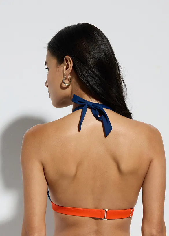 Neckholder-Bikini mit V-Ausschnitt (2-tlg.Set), bonprix