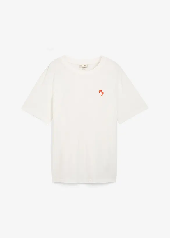 T-shirt avec imprimé dos, loose, bonprix