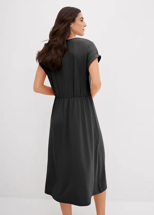 Robe en jersey de viscose m&eacute;lang&eacute;e, bonprix