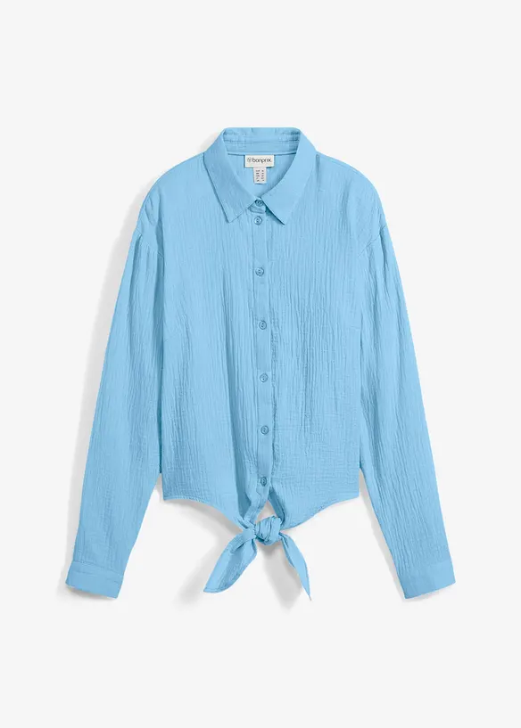 Chemisier en gaze de coton, bonprix