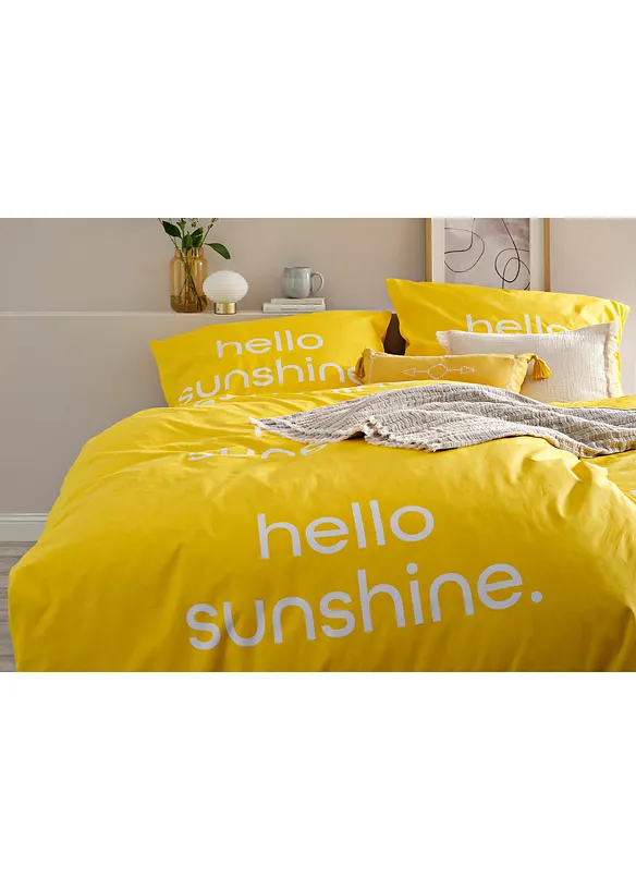 Baumwollmix-Bettw&auml;sche, bonprix