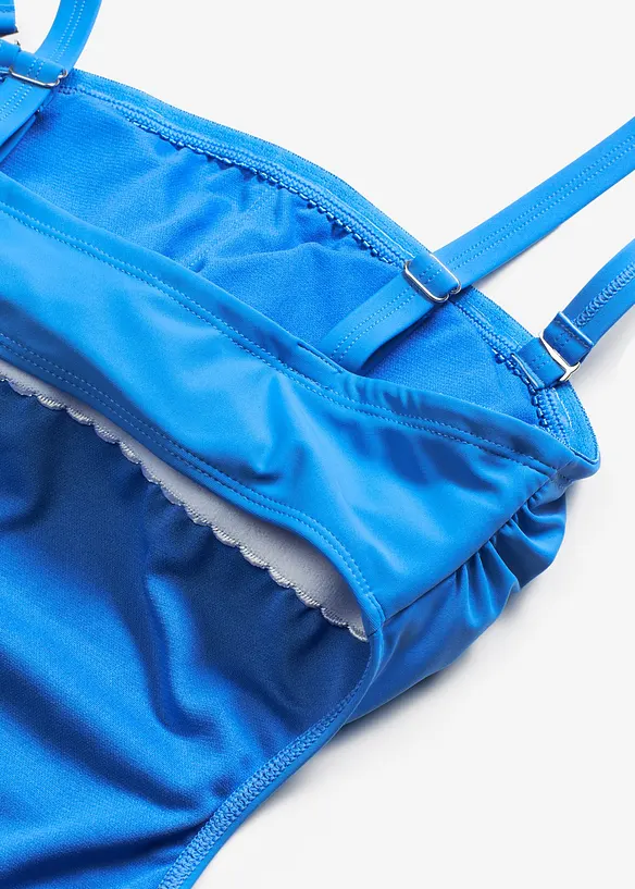 Maillot 1 pièce bandeau avec bretelles multi-positions, bonprix