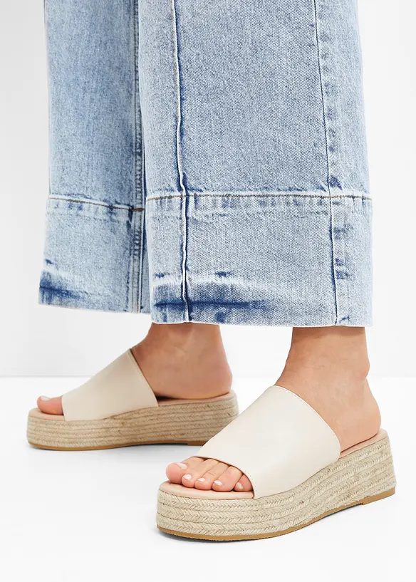 Mules à plateformes, bonprix