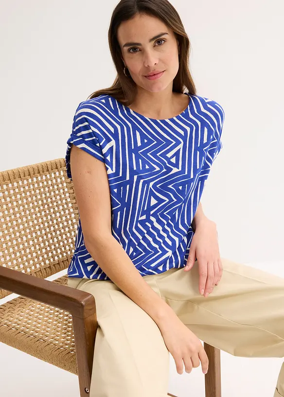 T-shirt oversize imprimé, bonprix