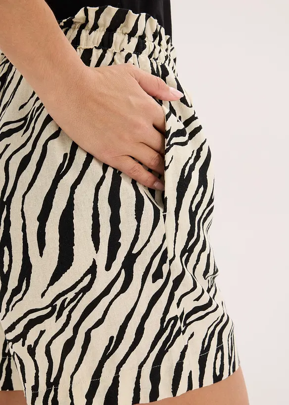 Short paperbag avec lien à nouer, bonprix