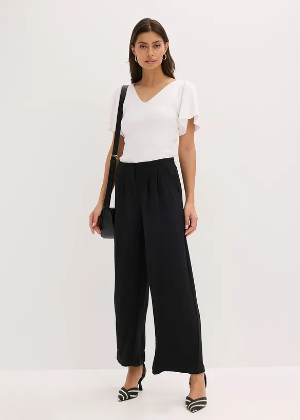 Texturierte Hose, bonprix
