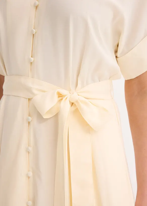 Robe-chemise avec base imprimée, bonprix