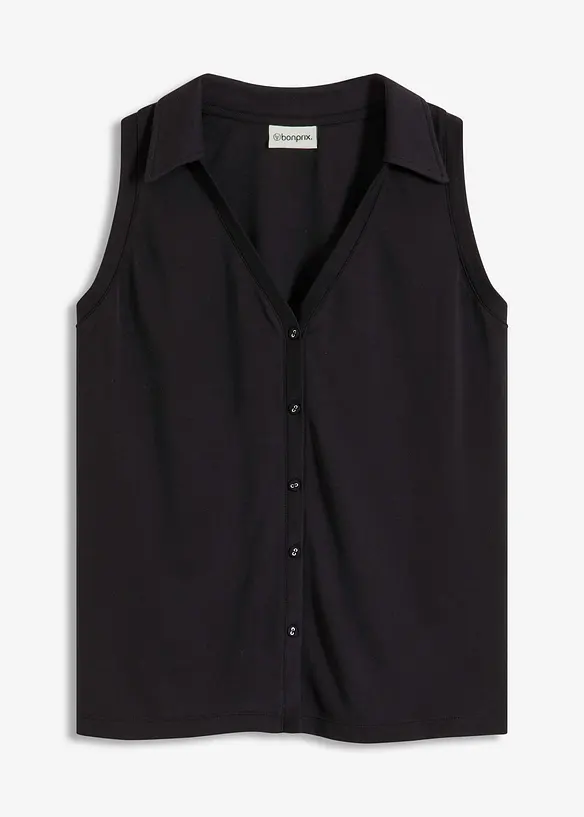 Polotop aus Viskose-Piqué, bonprix