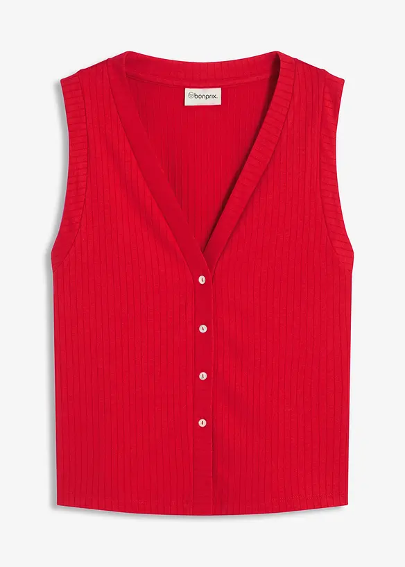 Gilet sans manches en maille, bonprix