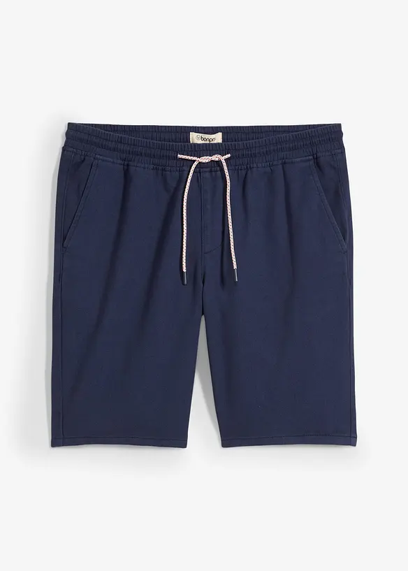 Bermuda 100% coton à taille élastiquée, Regular, bonprix