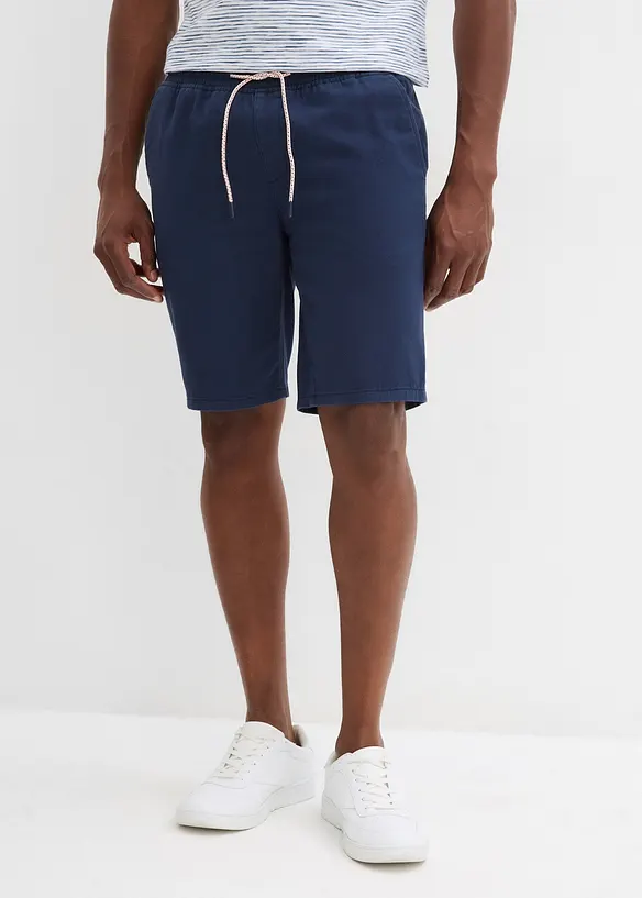 Bermuda 100% coton à taille élastiquée, Regular, bonprix