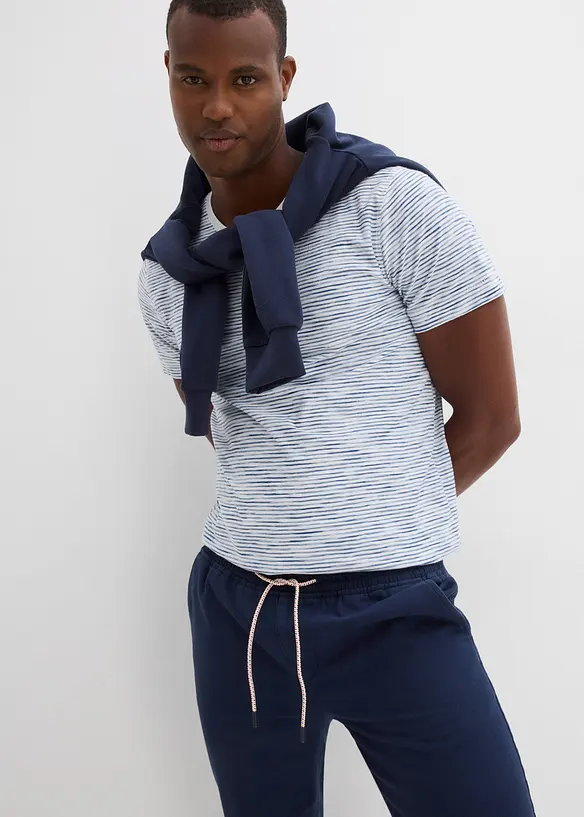 Bermuda 100% coton à taille élastiquée, Regular, bonprix