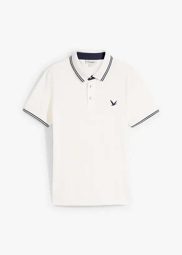 Piqué-Poloshirt aus reiner Baumwolle, bonprix