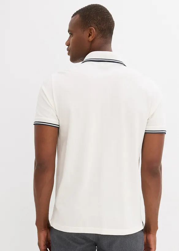 Piqué-Poloshirt aus reiner Baumwolle, bonprix