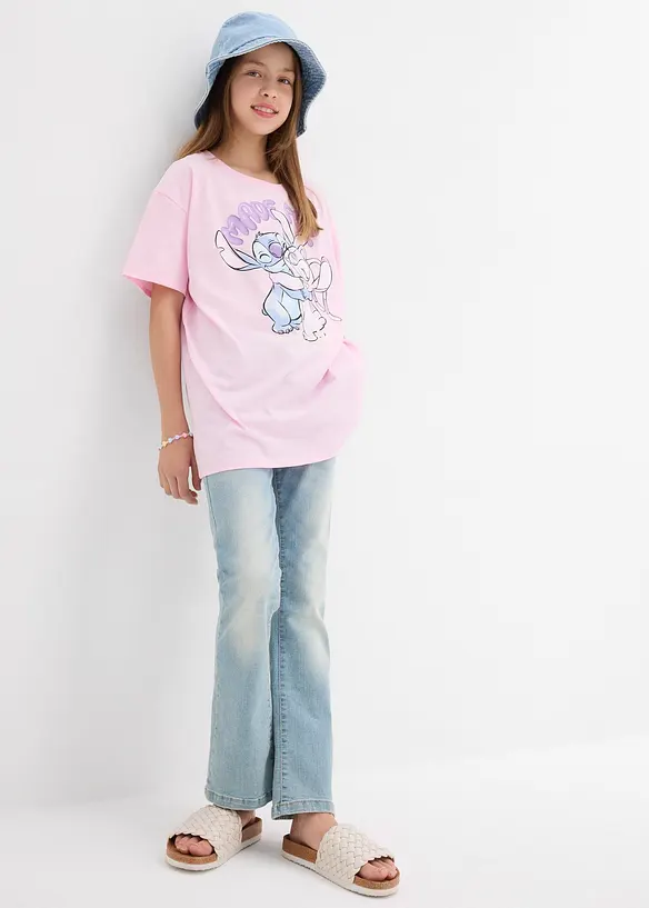 T-shirt Disney Stitch 100% coton, Lilo & Stitch