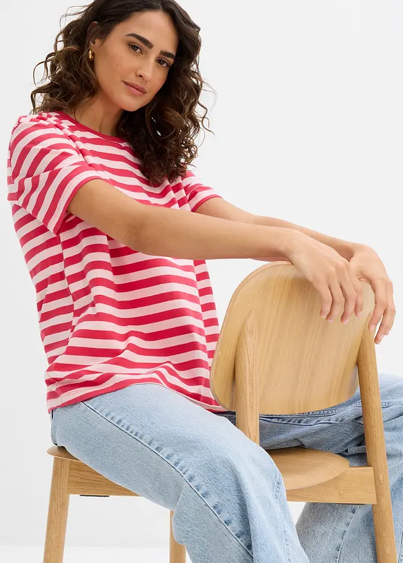 Lot de 2 T-shirts de grossesse et d’allaitement, bonprix