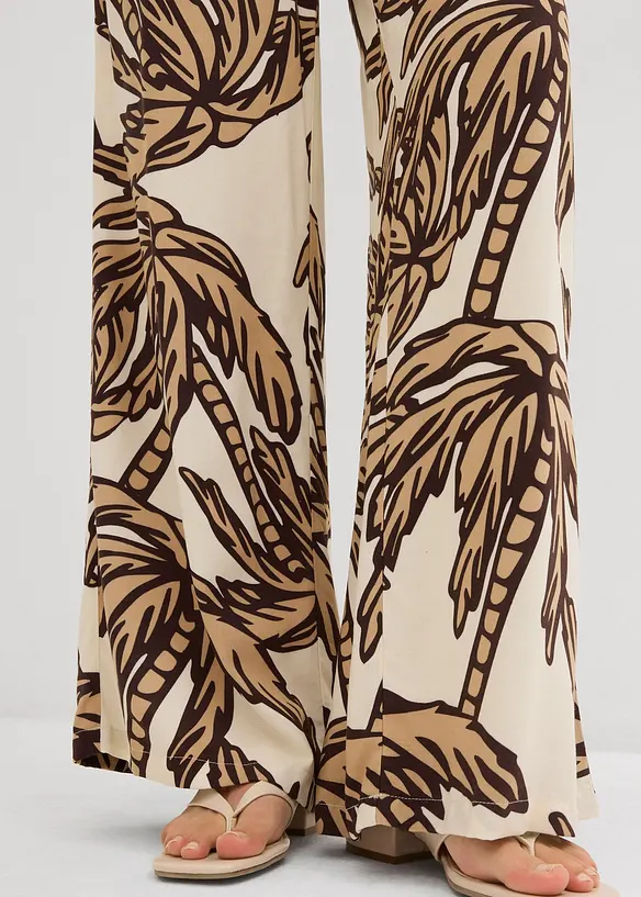 Marlenehose aus fließender Viskose, bonprix
