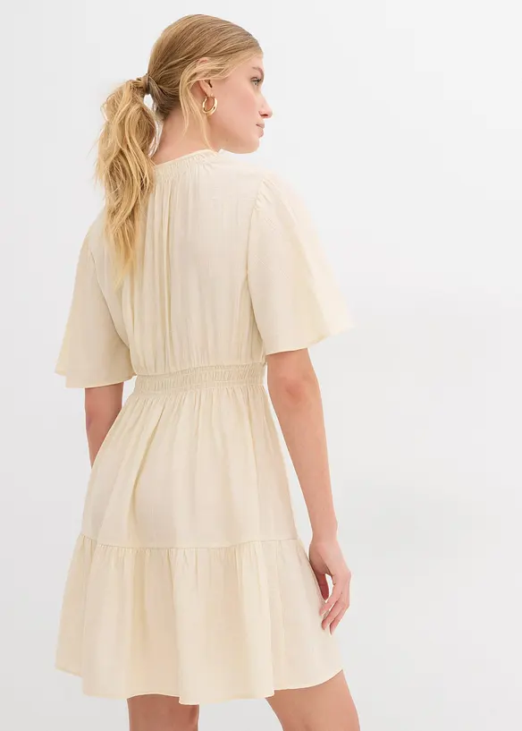 Minikleid aus fließendem Viskose-Mix, bonprix
