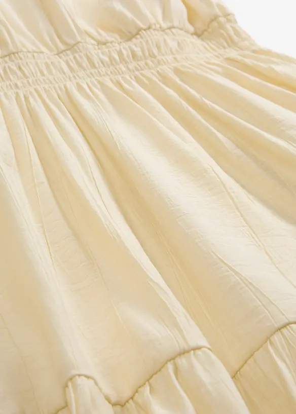 Minikleid aus fließendem Viskose-Mix, bonprix
