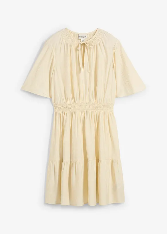 Minikleid aus fließendem Viskose-Mix, bonprix