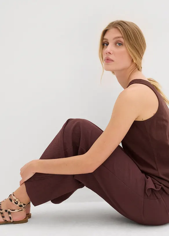 Lot de 2 débardeurs 100% coton, bonprix