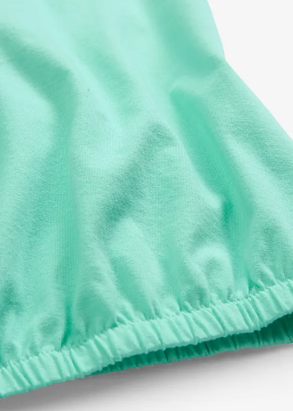 Shirt mit elastischem Bündchen, bonprix